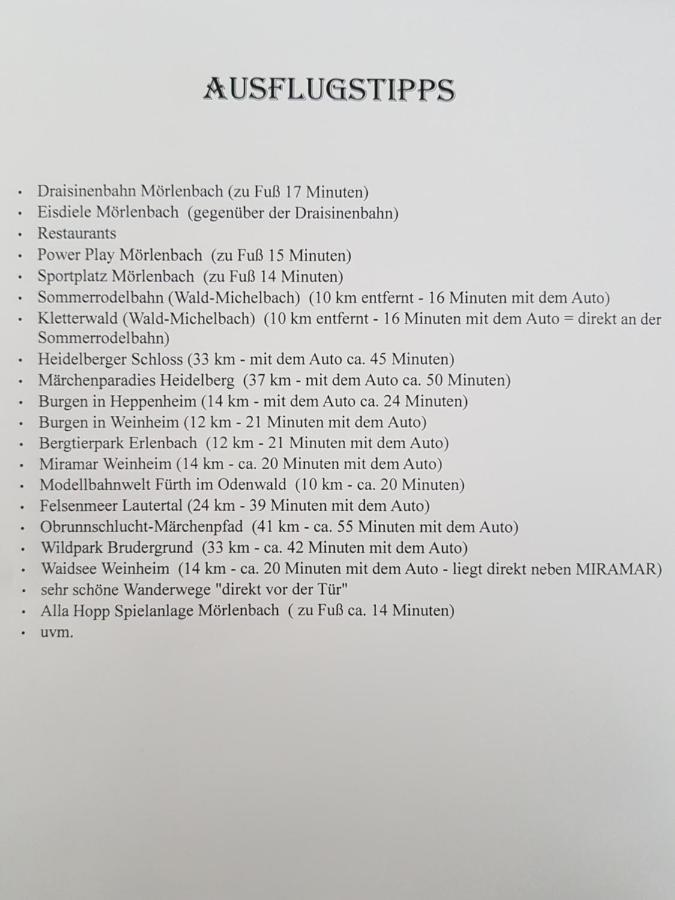 Ferienwohnung/Monteurzimmer Auf Dem Bauernhof Mörlenbach المظهر الخارجي الصورة